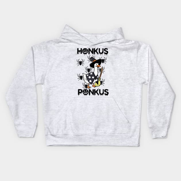 Honkus Ponkus | Honkus Ponkus Duck | Halloween Kids Hoodie by OrionBlue